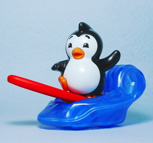 Surfing Penguin